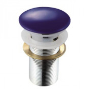 Донный клапан с переливом Melana MLN-TB1 синий 