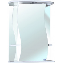 Зеркало-шкаф Bellezza Лиана 55 с подсветкой левое белое