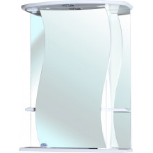 Зеркало-шкаф Bellezza Лиана 55 с подсветкой правое белое