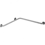 Поручень горизонтальный с 3 точками опоры Nofer 15052.S матовый