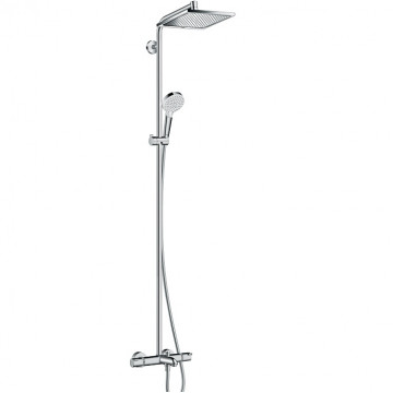 Душевая система Hansgrohe Crometta E 240 1jet Showerpipe 27298000