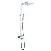 Душевая стойка с поворотным изливом RGW SP-30 хром