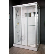 Кабина Appollo A-0886 120х80х215 с гидромассажем и паром