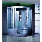 Кабины Appollo с гидромассажем и паром GUCI-861 БЕЛАЯ 0150 150х150х222