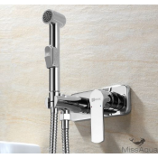 Смеситель встраиваемый Lemark Plus Grace LM1519C с гигиеническим душем