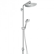 Душевая система Hansgrohe Croma Select 280 Air 1jet Showerpipe Reno EcoSmart 26793000