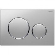 Клавиша смыва Geberit Sigma 20 115.882.KN.1 пластик, хром матовый