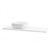 Столешница Акватон Брук 120 (80+40) 1A204505BC010 белый