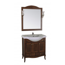 Комплект мебели для ванной ASB-Woodline Салерно 80 969601 антикварный орех