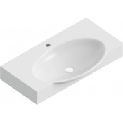 Раковина Sanita Luxe Infinity 76 F01 WB.FN/Infinity/76-C/WHT.G/S1