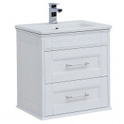 Тумба с раковиной Aquanet Бостон 60 ясень 206550 + 249908