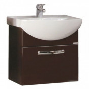 Тумба подвесная Акватон Ария 50 1A140301AA430 темно-коричневый