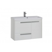 Тумба с раковиной Aquanet Тиволи 90 белый 180056+179396