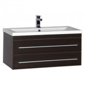 Тумба с раковиной Aquanet Нота 90 венге 171493+204119