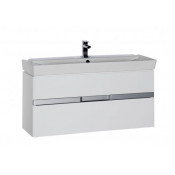 Тумба с раковиной Aquanet Виго 120 белый 183404+168782