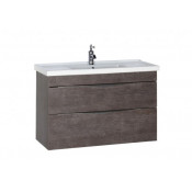 Тумба с раковиной Aquanet Эвора 100 дуб антик 183003+182325