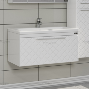 Тумба с раковиной подвесная Санта Калипсо 80 217004лN