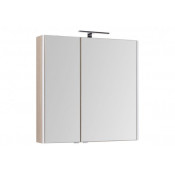 Зеркало-шкаф Aquanet Августа 90дуб сонома 210014