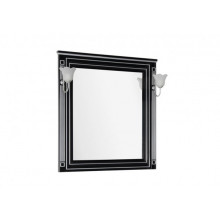 Зеркало Aquanet Паола 90 черный/серебро 181766