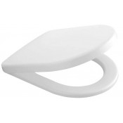 Крышка-сиденье для унитаза Villeroy Boch Subway 9M66S101 белый альпин, с микролифтом, петли хром