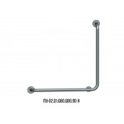 Поручень для инвалидов Инва угловой Г-образный ПУ-02.01.680.680.90.Н