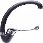 Смеситель локтевой Fonten 4602-11-050 Чёрный