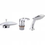 Смеситель на борт ванны Timo Standard Tugela 3020FN 3 отверстия