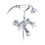 Смеситель для ванны Timo Ritz 0144Y Chrome-Gold