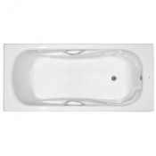 Стальная ванна Roca Princess-N 150x75 2204E0000 с ручками и с ножками в комплекте