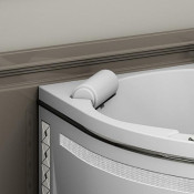 Подголовник для ванны Радомир Сорренто 140х140, Сорренто 130х130 белый 1-18-0-0-0-038