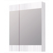 Шкаф зеркальный Aqwella Бриг В6з/Gray Br.04.06/Gray, дуб седой