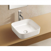 Раковина накладная WeltWasser Elbach 2196 белый глянец