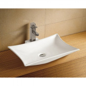 Раковина накладная WeltWasser Elbach 1012 белый глянец