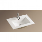 Раковина встраиваемая WeltWasser Deilbach 7506- 60 белый глянец