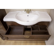 Тумба напольная Акватон ИДЕЛЬ 105 дуб шоколадный 1A197801IDM80