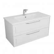 Тумба под умывальник Alvaro Banos Barcelona 100, белый матовый