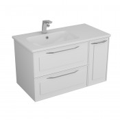 Тумба под умывальник Alvaro Banos Barcelona 90, белый матовый