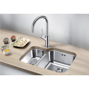 Кухонная мойка Blanco Supra 340/180-U чаша справа с клапаном-автоматом