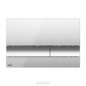 Кнопка смыва AlcaPlast хром глянцевый (M1721)