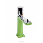 Смеситель для раковины Tres Loft хром/зеленый (20010302VED)