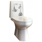 Напольный унитаз Оскольская Керамика Лея сиденье дюропласт (222240)