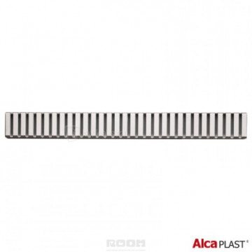 Дизайн решетка AlcaPlast LINE-1050L, хром