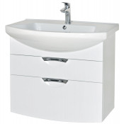 Тумба с раковиной Аква Родос Глория 75, подвесная