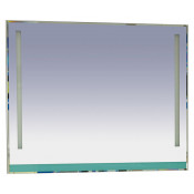 Зеркало Misty Джулия 120, цвет белый