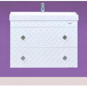 Тумба с раковиной Misty Valencia 80 подвесная с 2 ящиками