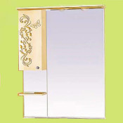 Зеркало-шкаф Misty Бабочка Lux 90, левый