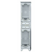 Пенал Misty Элис 40 с 2 ящиками, левый, цвет белый