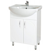 Тумба с раковиной Аква Родос Оптима 55 01S55, напольная