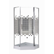 Душевой уголок Parly ZP91 90x90 см с поддоном