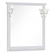 Зеркало Aquanet Лагуна 85 белый 175305